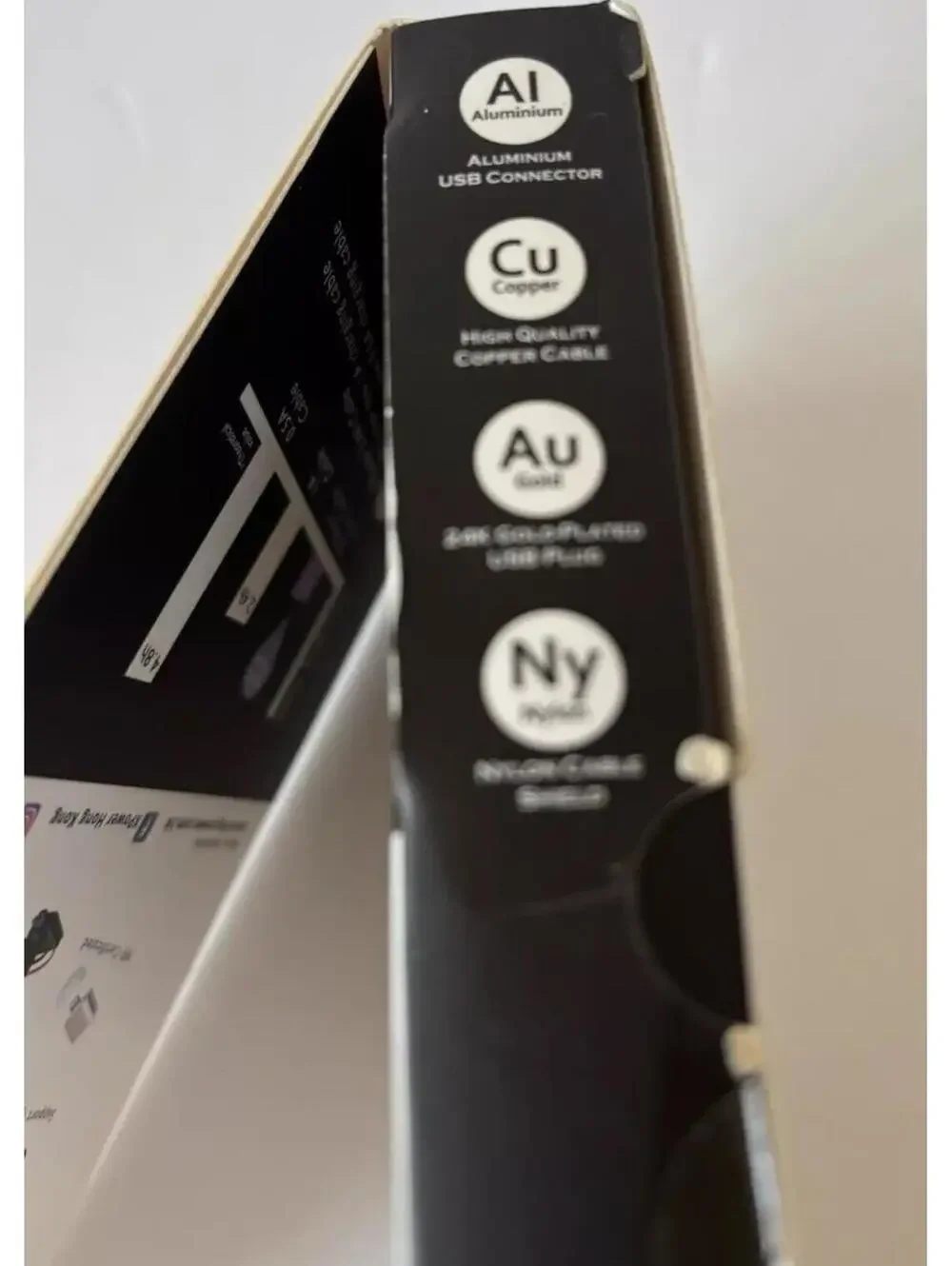 Phone Cord Charger  Aluminum Alloy Nylon Cable, Sync & Charge Micro USB, Quick